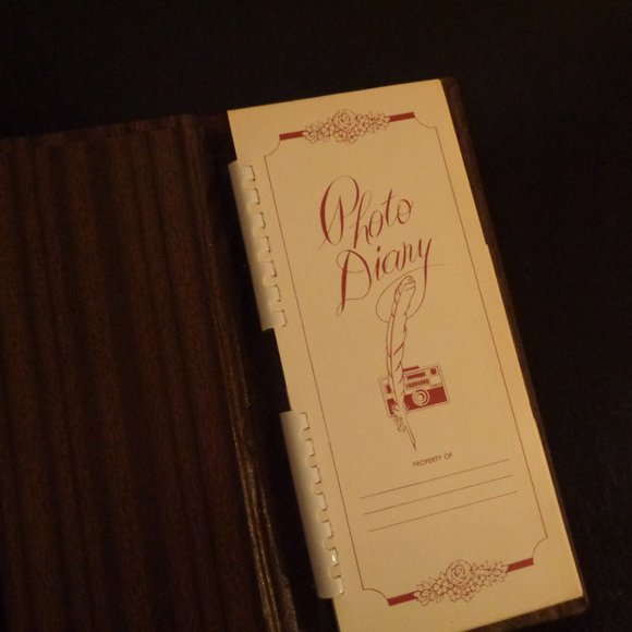 Photo diary  album plus cards for identifying, adding notes, vintage.  72 photos - Picture 3 of 4